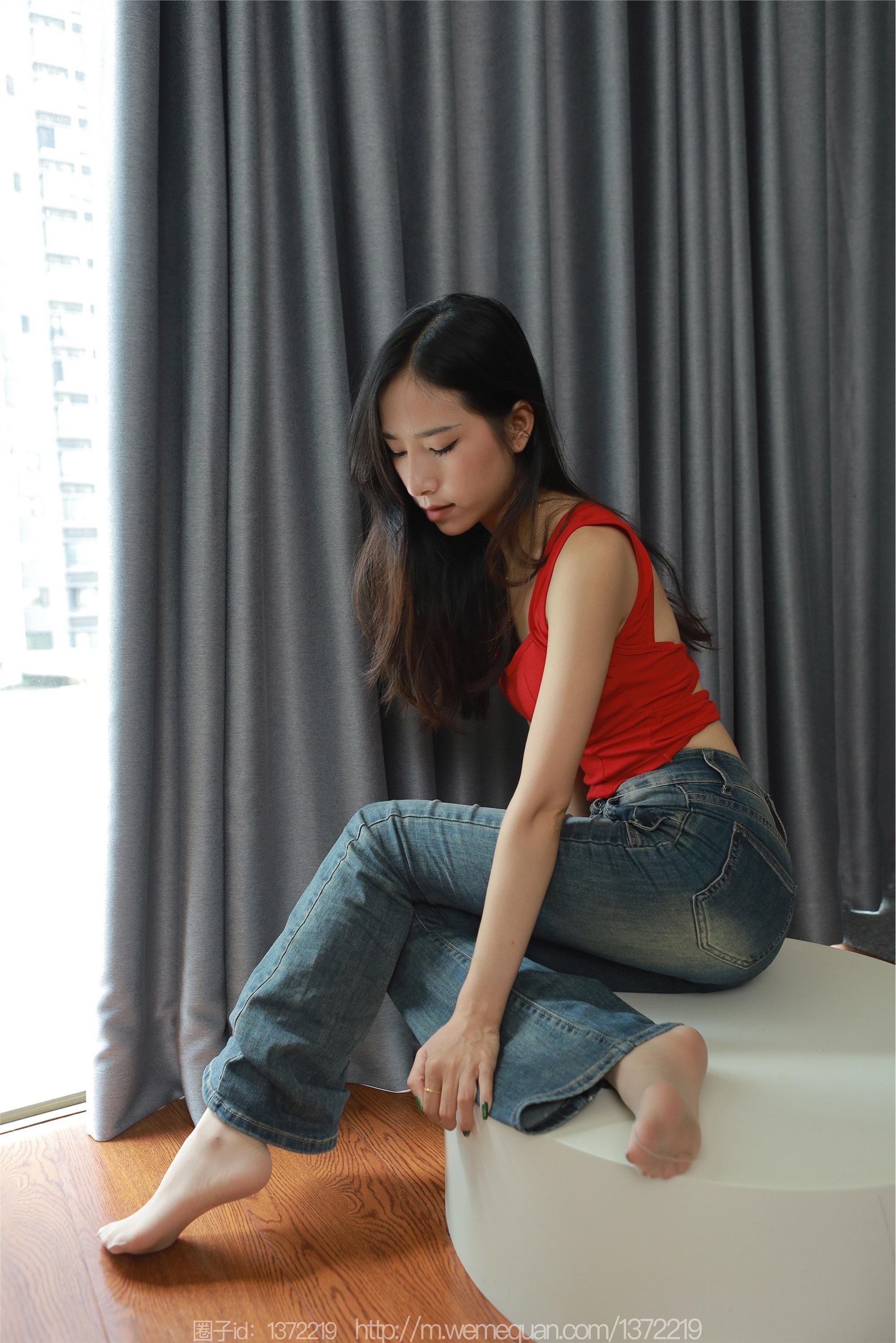 IESS异思趣向  2023.08.11 丝享家 1504 美子《牛仔裤里丝》